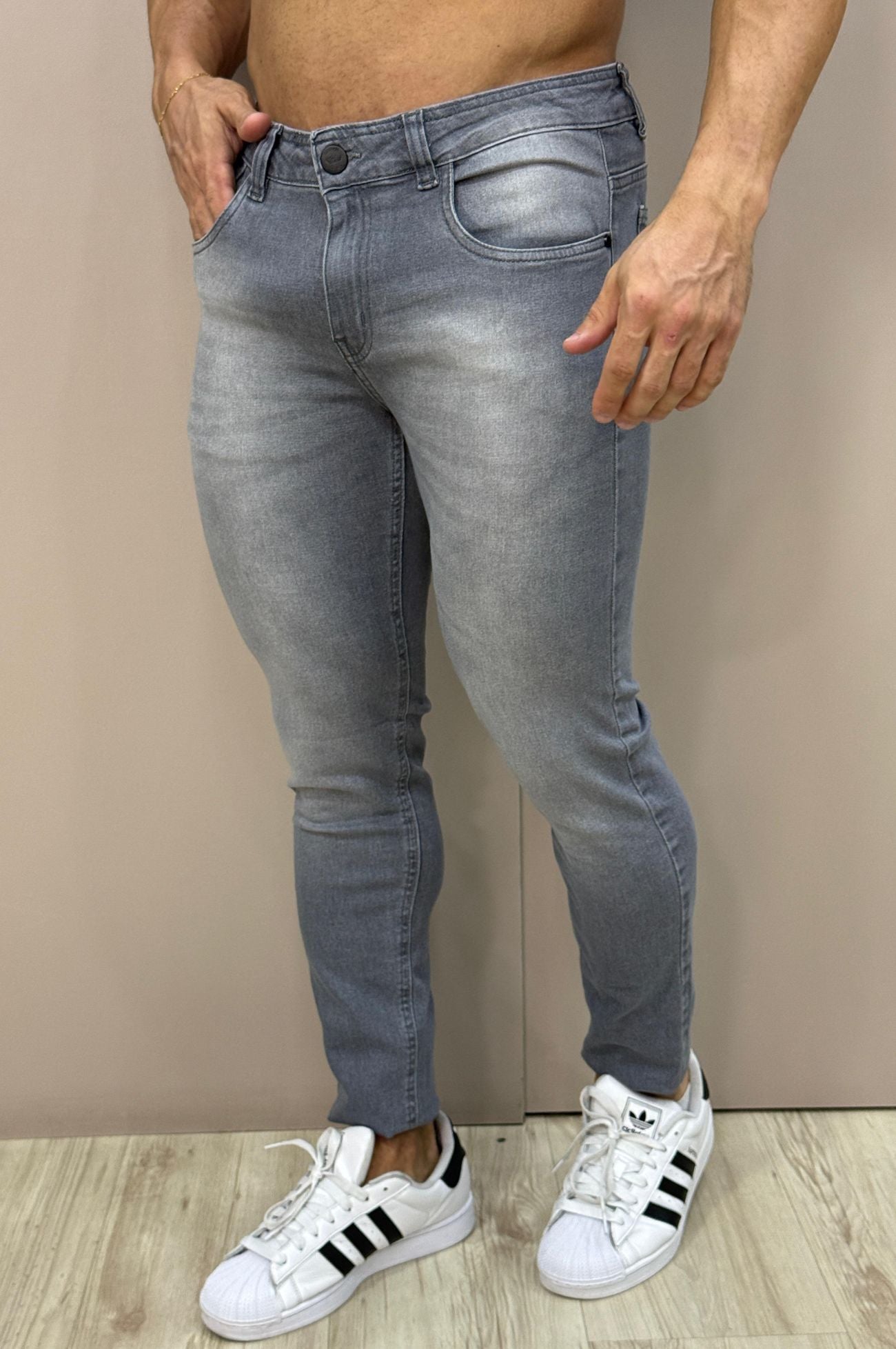 Calça Jeans Skinny Silver - Up