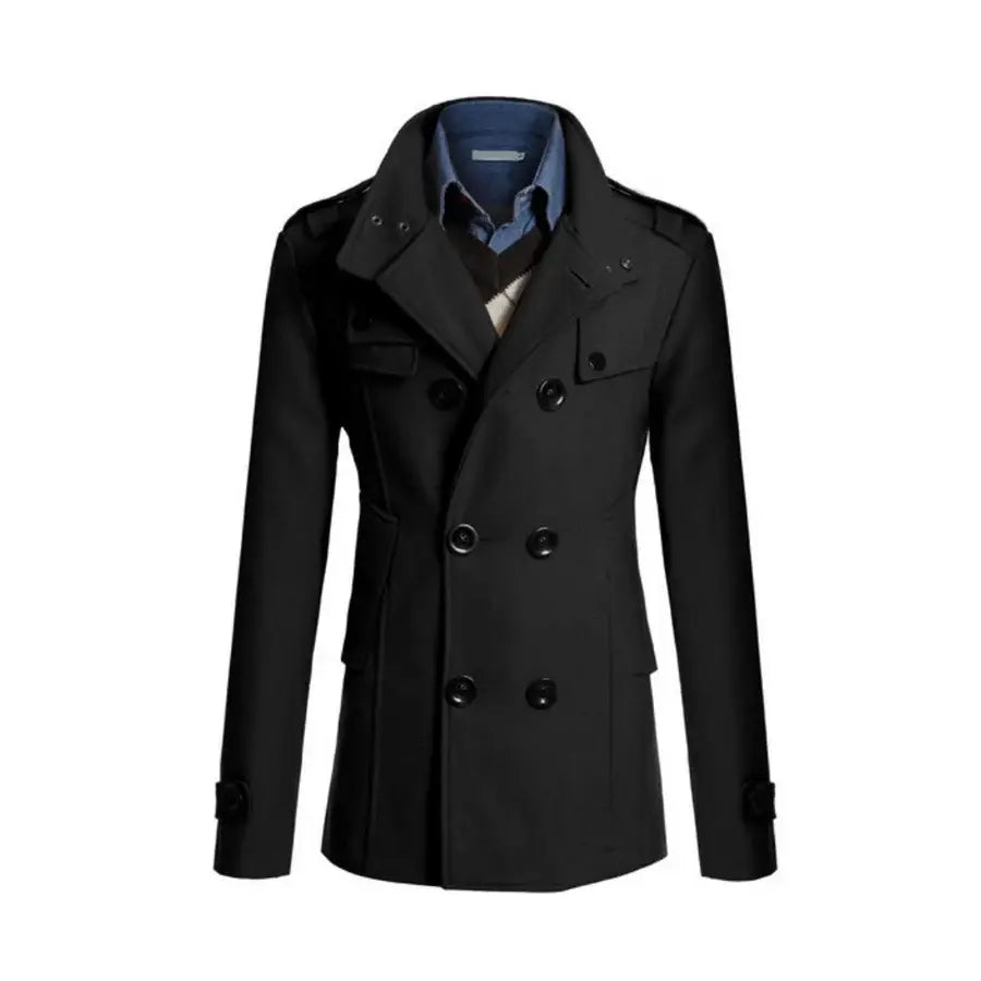 Casaco Masculino Abotoamento Duplo