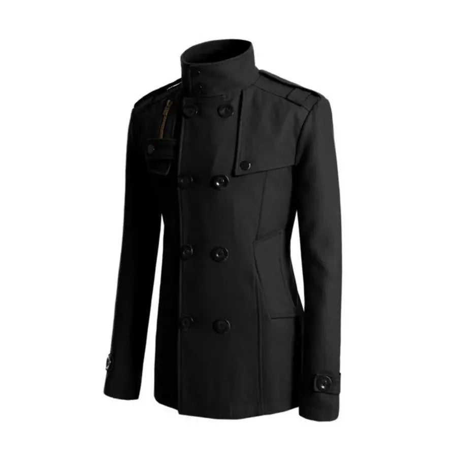 Casaco Masculino Abotoamento Duplo