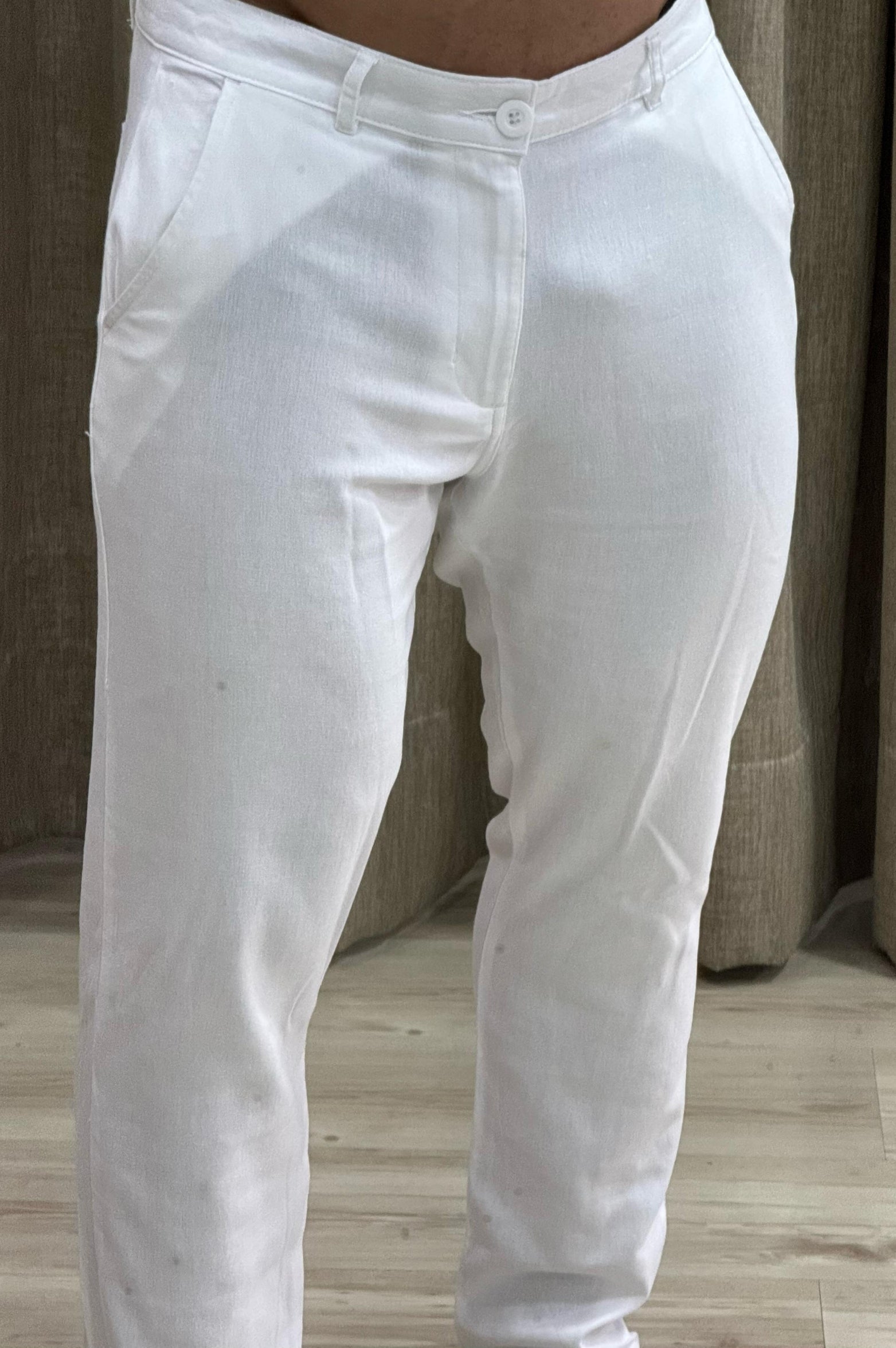 Calça Linho Branco - Up