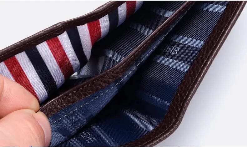 Carteira Masculina de Couro Bison Romenzi RZ479