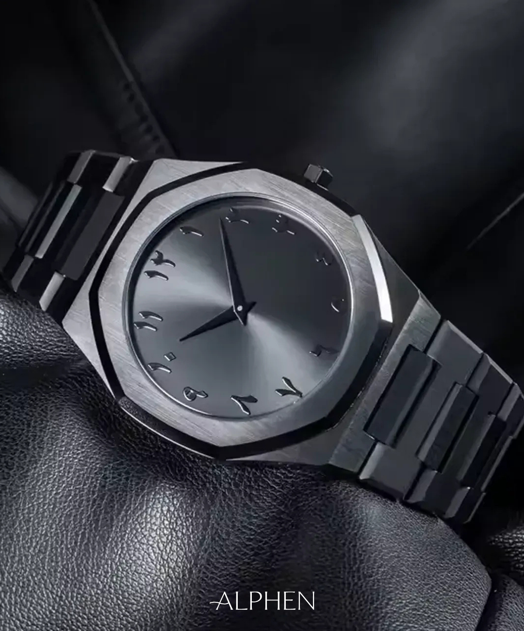 Relógio Minimalista Arabic Black – Luxor