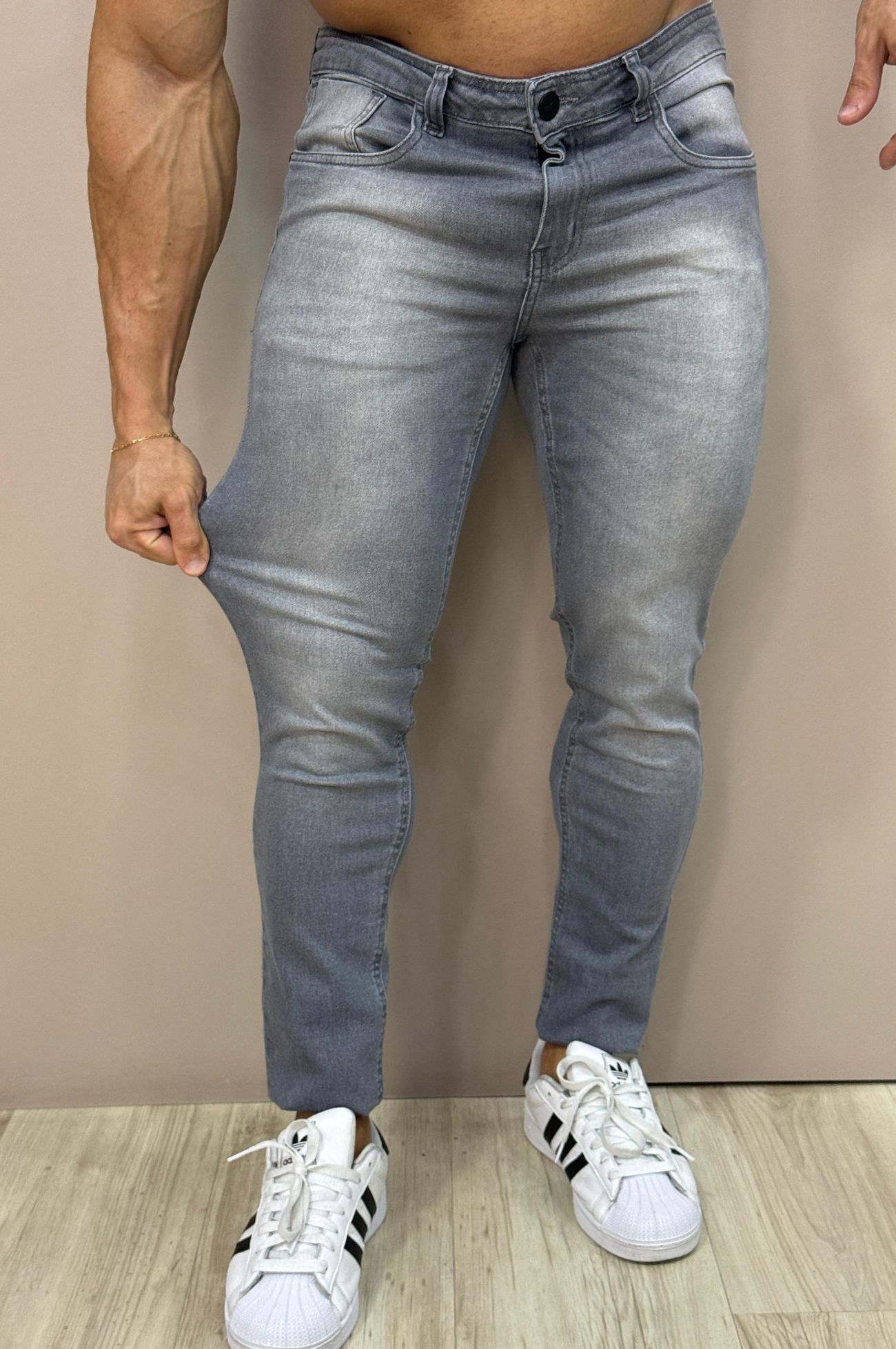 Calça Jeans Skinny Silver - Up