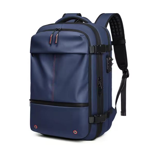 Mochila de Viagem Com Compressão a Vácuo 60L