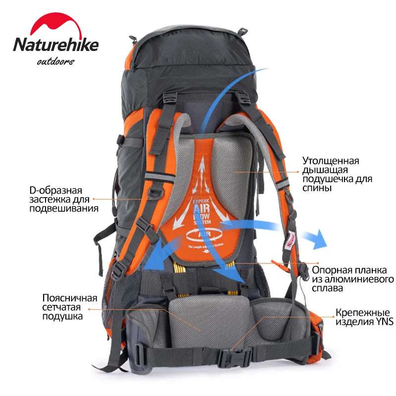 Mochila Discovery 70L - Naturehike