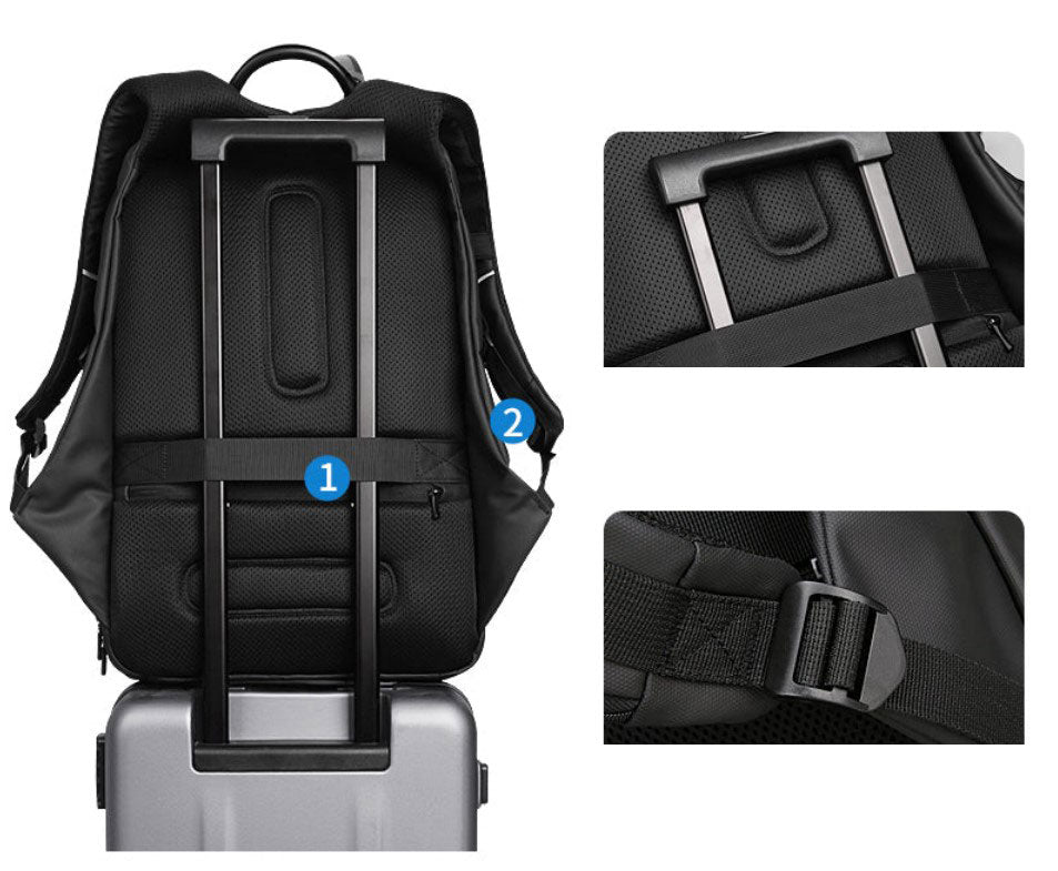 Mochila de Viagem Para Notebook de 15.6" e 17" Navar