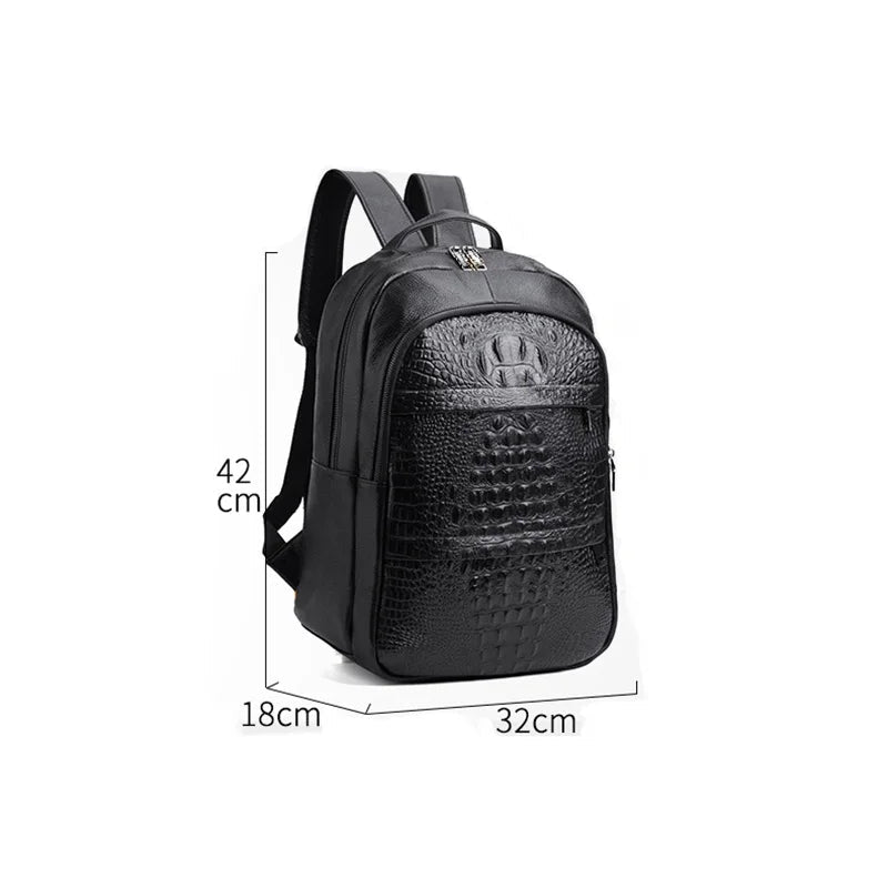 Mochila Executiva em Couro Romenzi Seoul RZ074