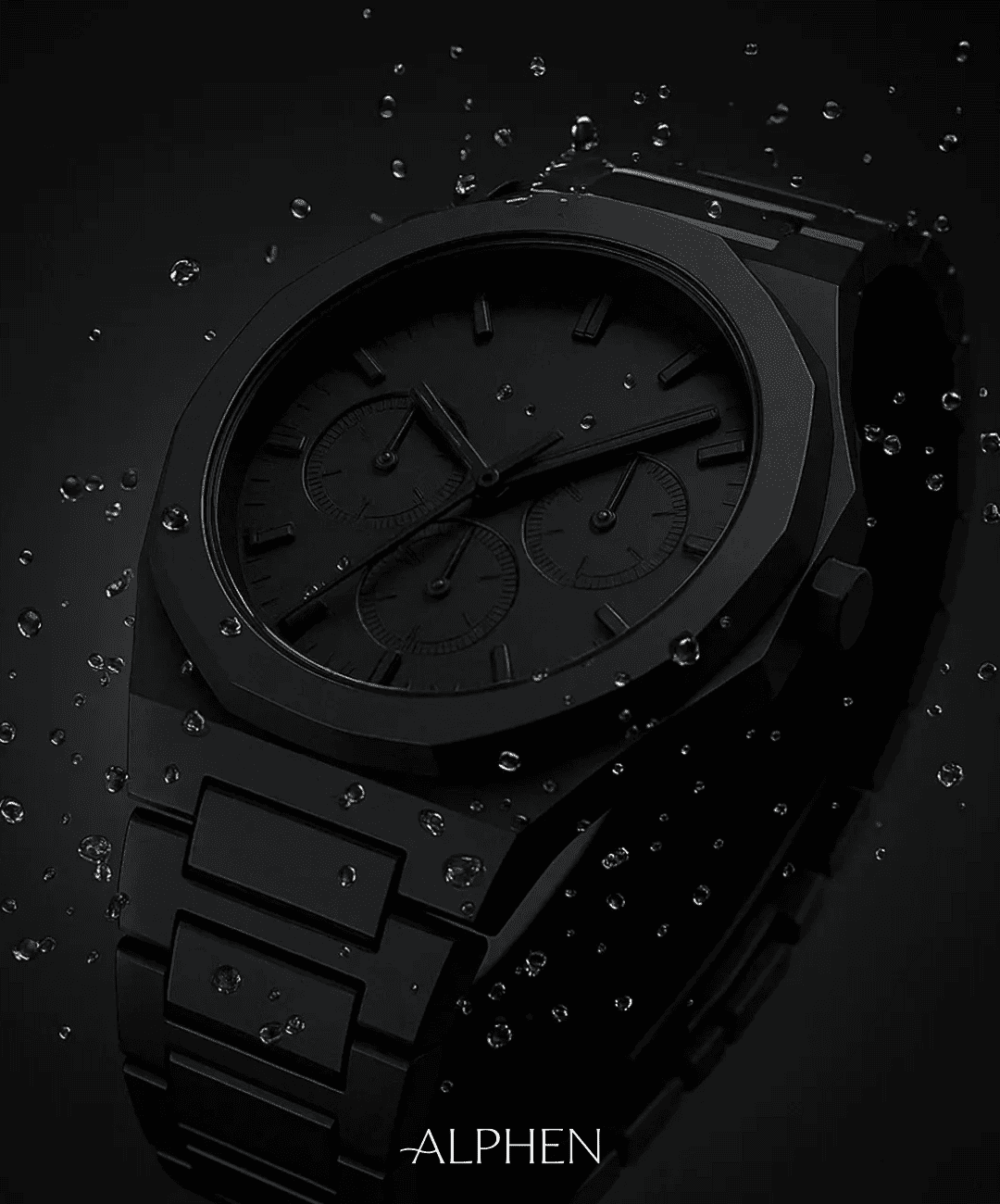 Relógio Minimalista Trident Black  – Luxor