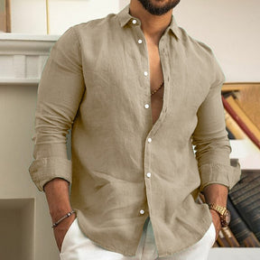 Camisa de Linho Premium Hombre