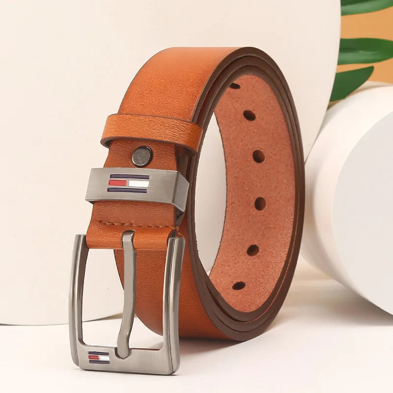 Cinto Masculino de Couro Megan