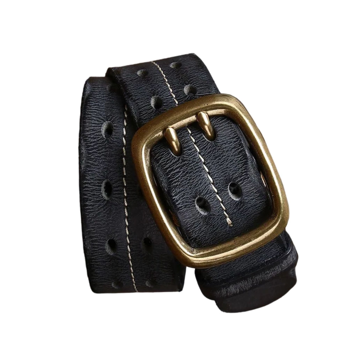 Cinto Masculino de Couro Artesanal Romenzi RZ458