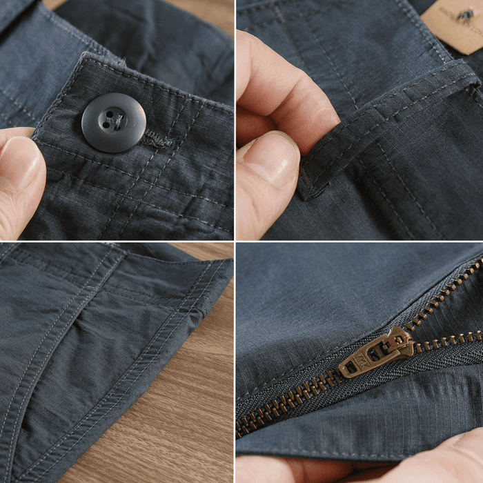 Calça Reta Masculina em Sarja - (COMPRE 1 LEVE 4)