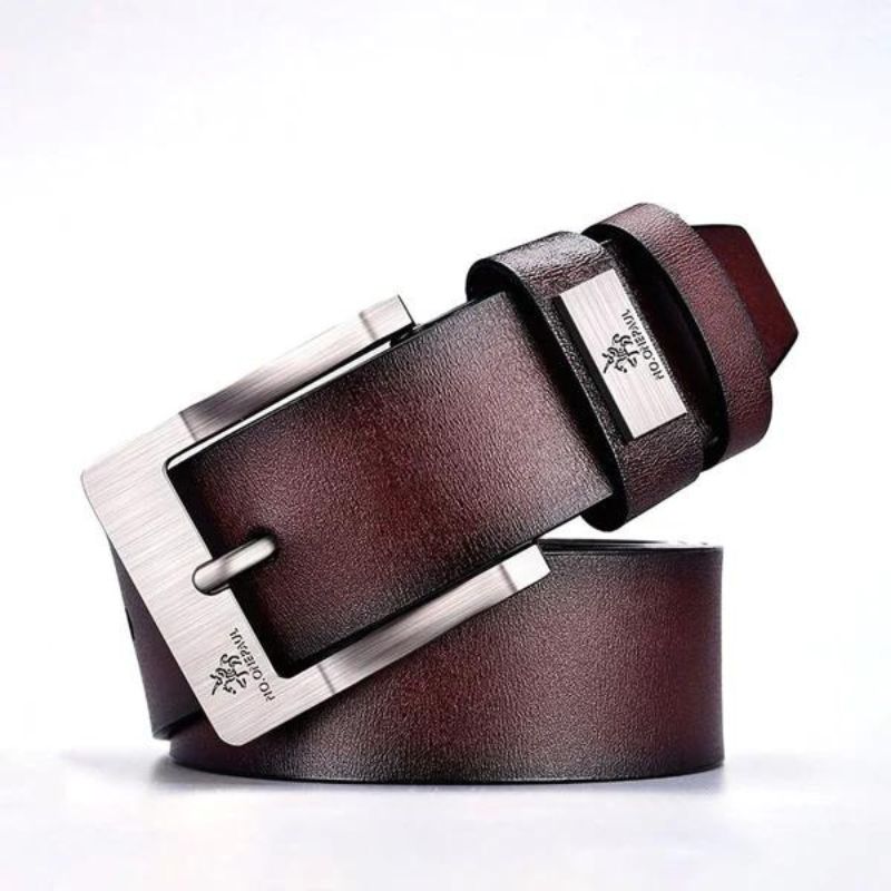 Cinto Masculino de Couro Romenzi Mens RZ475