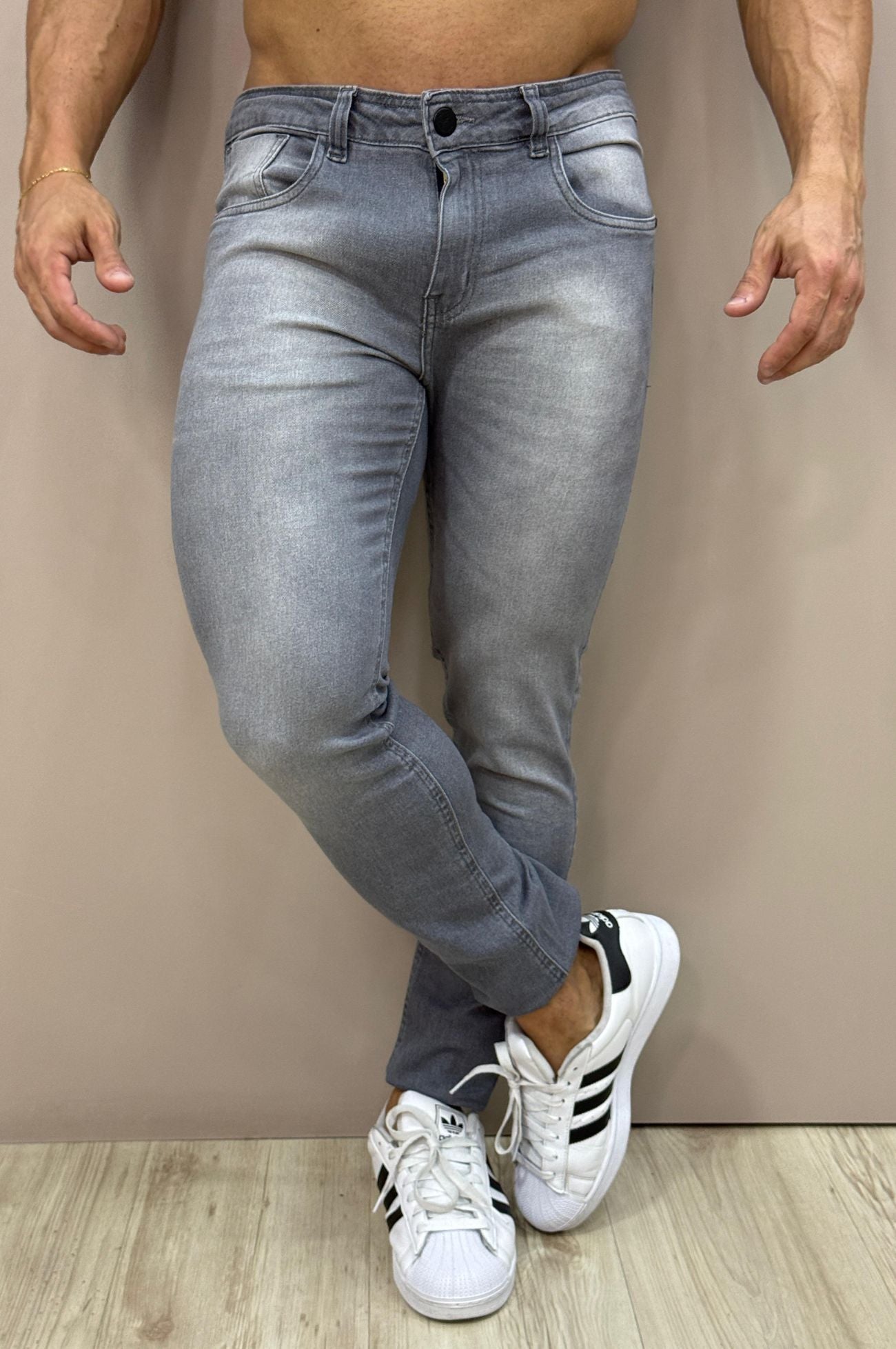 Calça Jeans Skinny Silver - Up