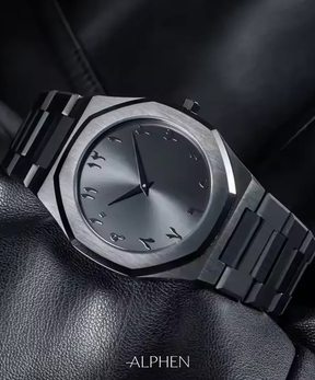 Relógio Minimalista Arabic Black – Luxor