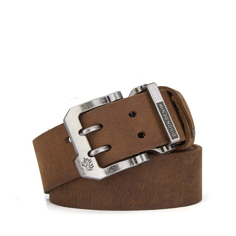 Cinto Masculino de Couro Romenzi Denim RZ459