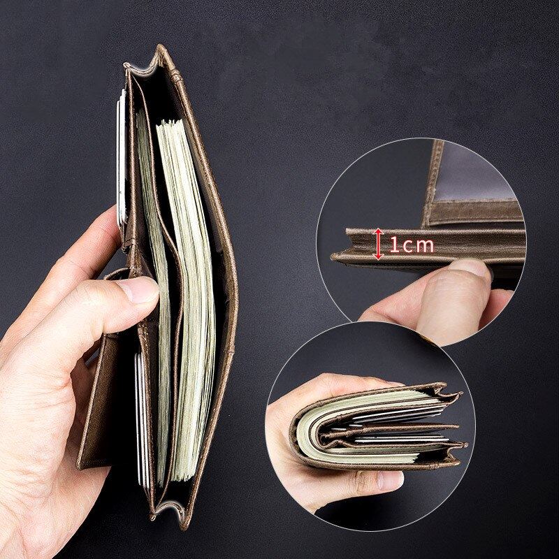 Carteira Masculina de Couro Kalel Romenzi RZ477