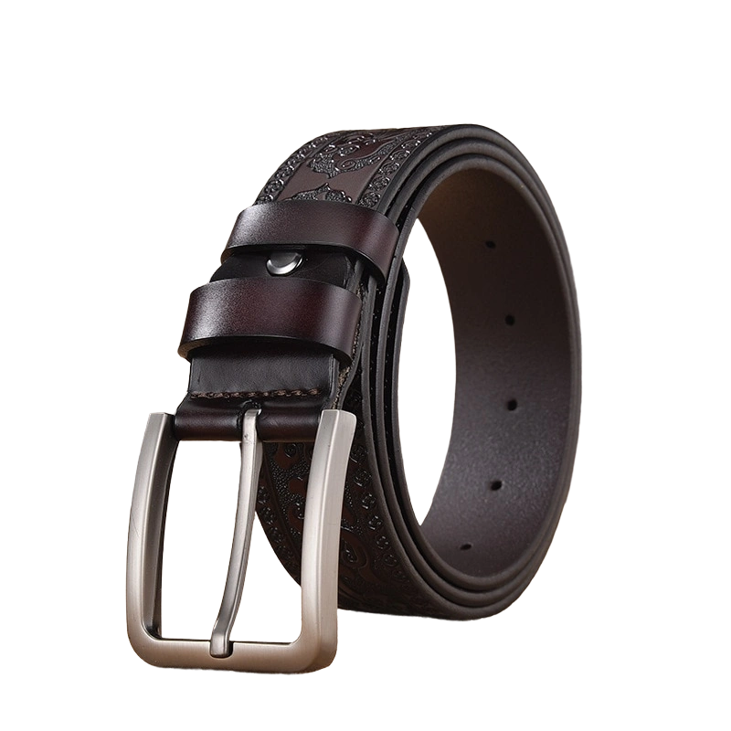 Cinto Masculino de Couro Romenzi Orion RZ465