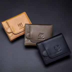 Carteira Masculina de Couro Kalel