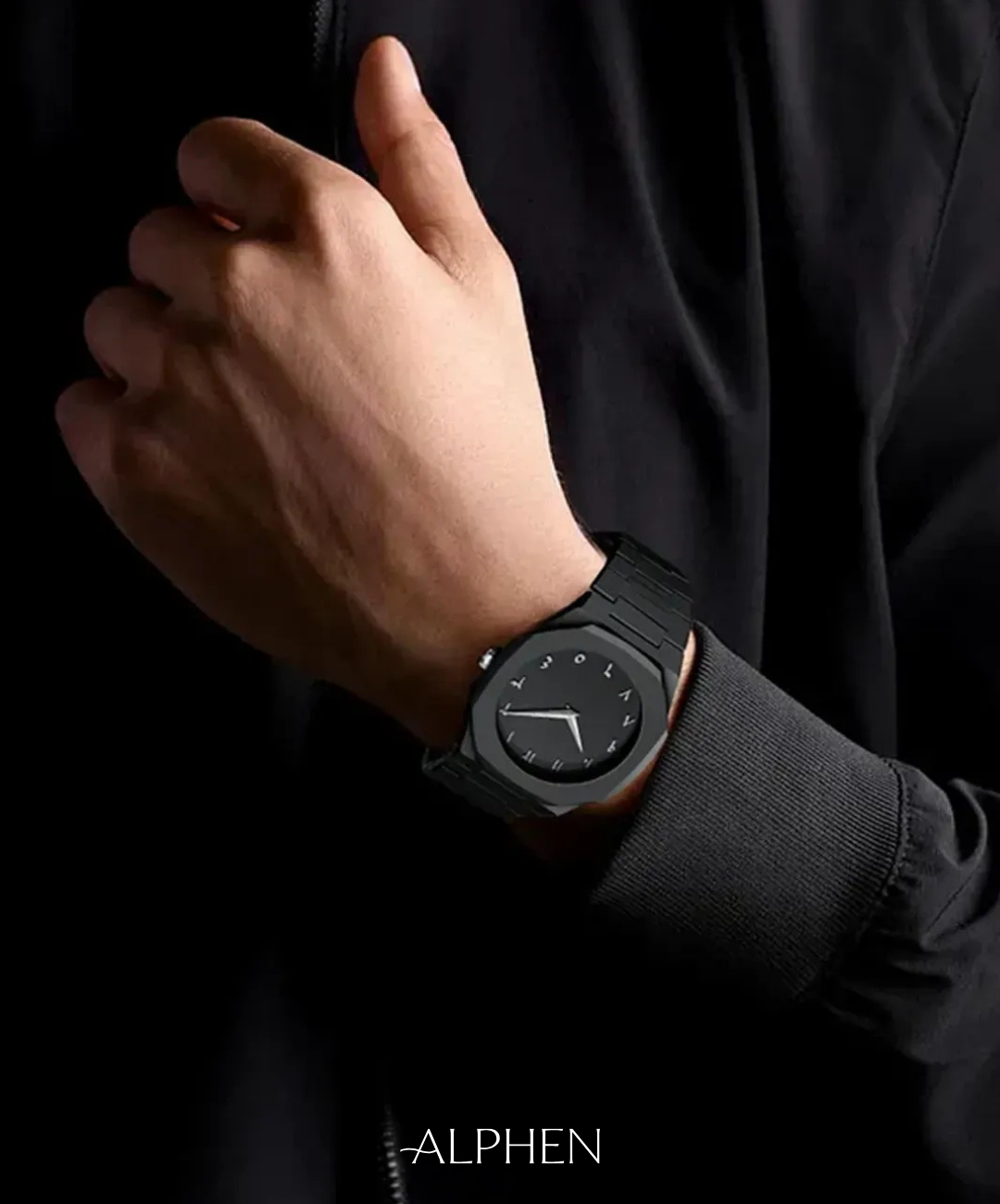 Relógio Minimalista Date Arabic – Luxor